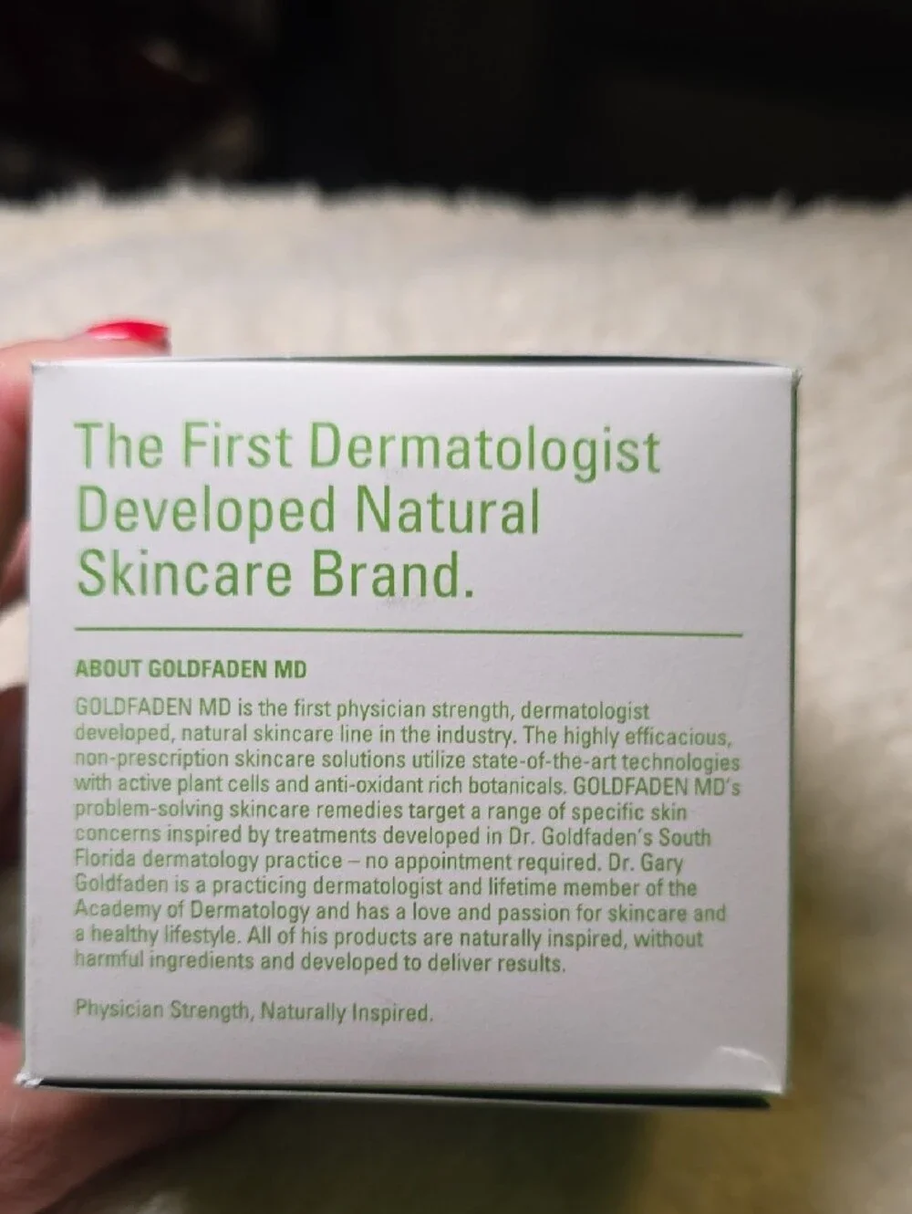 Goldfaden MD Doctor's Scrub Microderm Exfoliator — Green